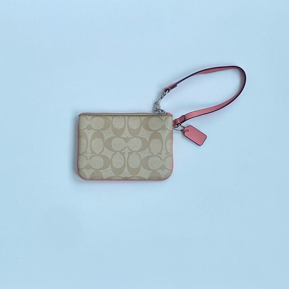 Authentic Coach Monogram Wristlet - Picture 4 of 7